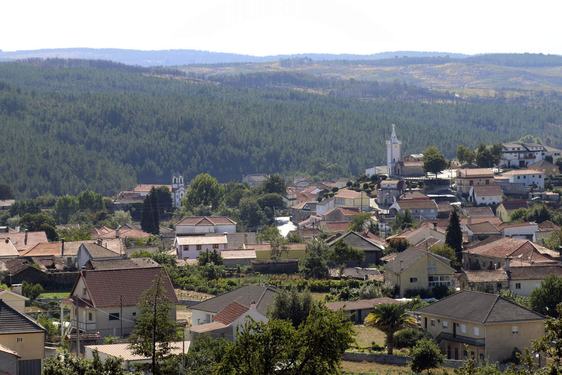 Vista de Vila Cova à Coelheira / Vila Cova à Coelheira / Município de Vila Nova de Paiva