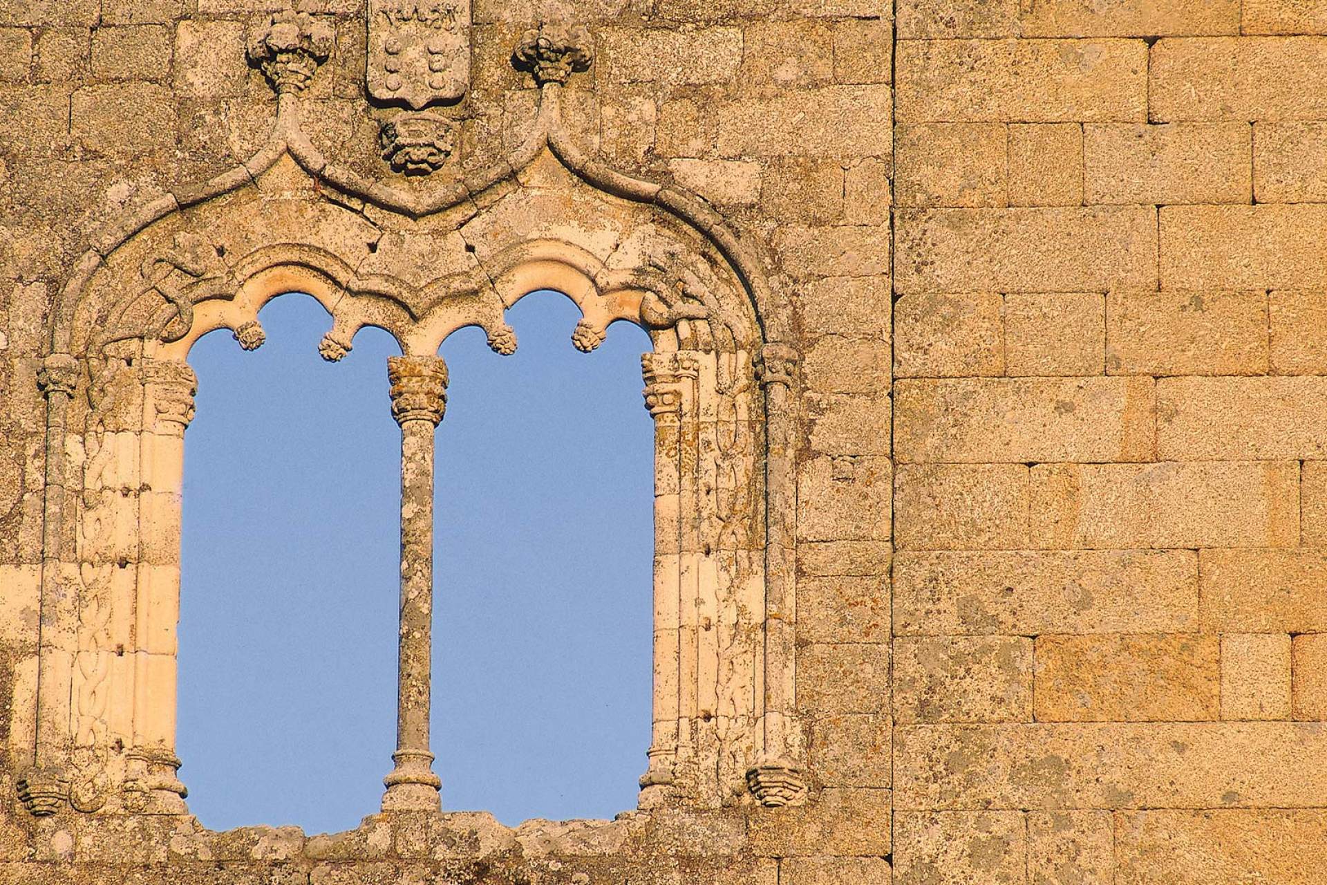 Detalle del castillo de Belmonte / Belmonte / Turismo de Portugal