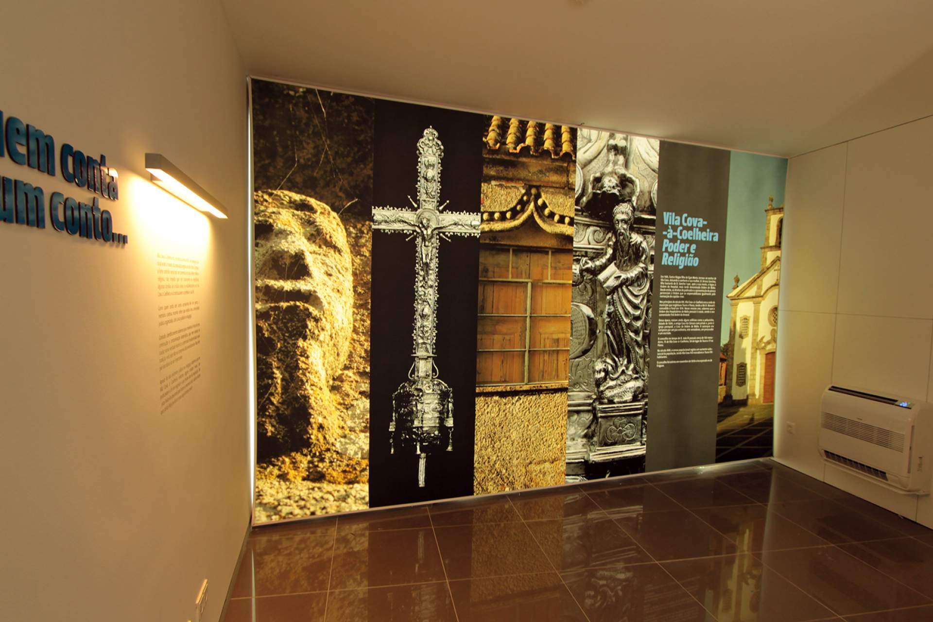 Interior do Centro da Memória Judaica / Vila Cova à Coelheira / Município de Vila Nova de Paiva