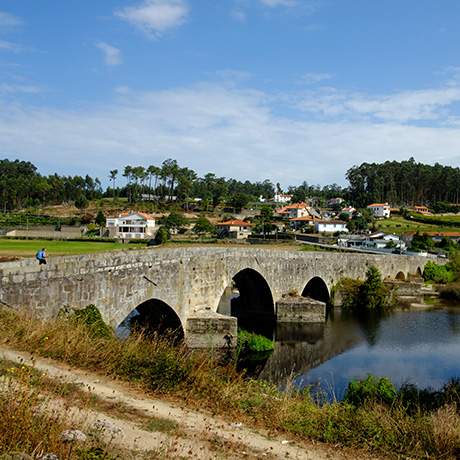 Ponte D. Zameiro sobre o Rio Ave, Caminho do Norte, Caminhos de Fátima  