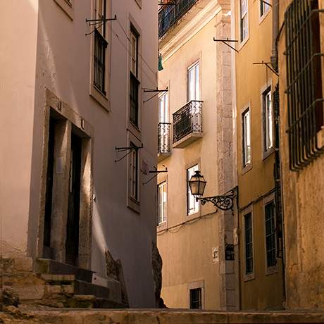 Judiaria Street, Alfama, Lisbon